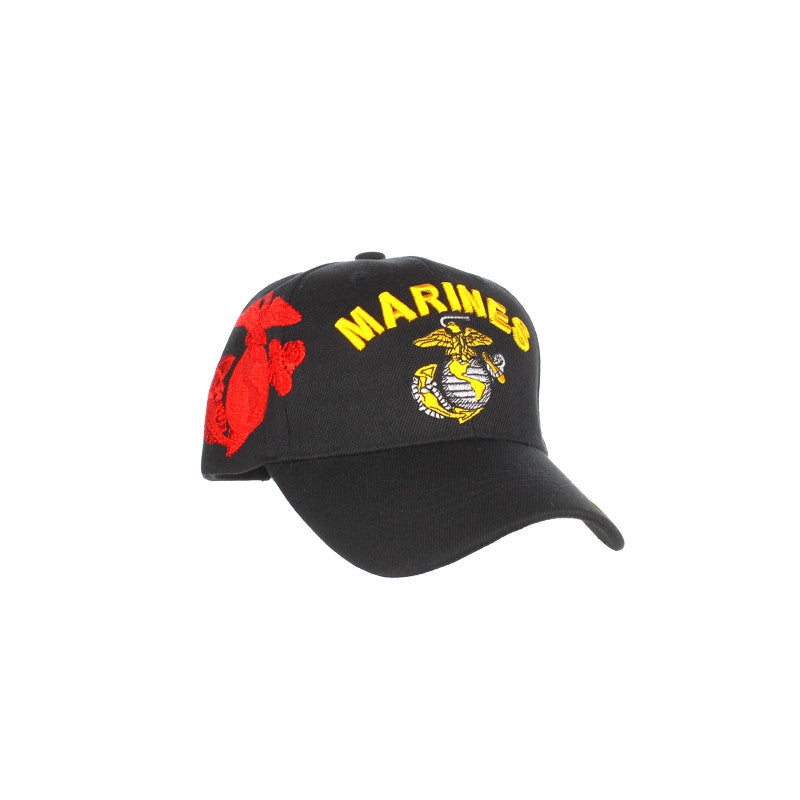 U.S. Marines Shadow Embroidery Black Cap – view 27