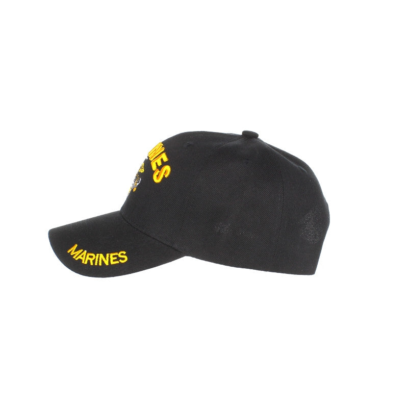 U.S. Marines Shadow Embroidery Black Cap – view 36