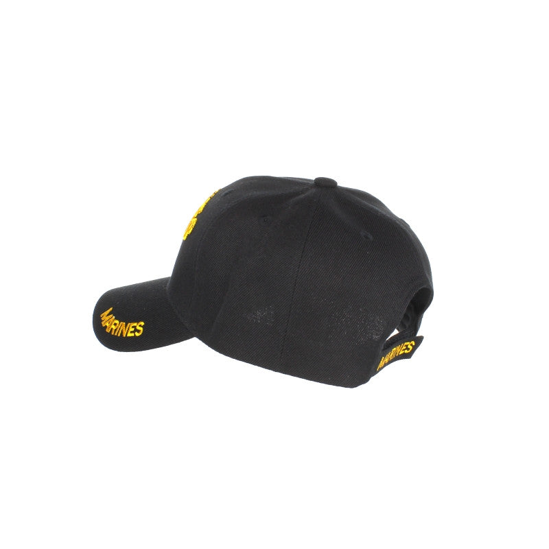 U.S. Marines Shadow Embroidery Black Cap – view 10