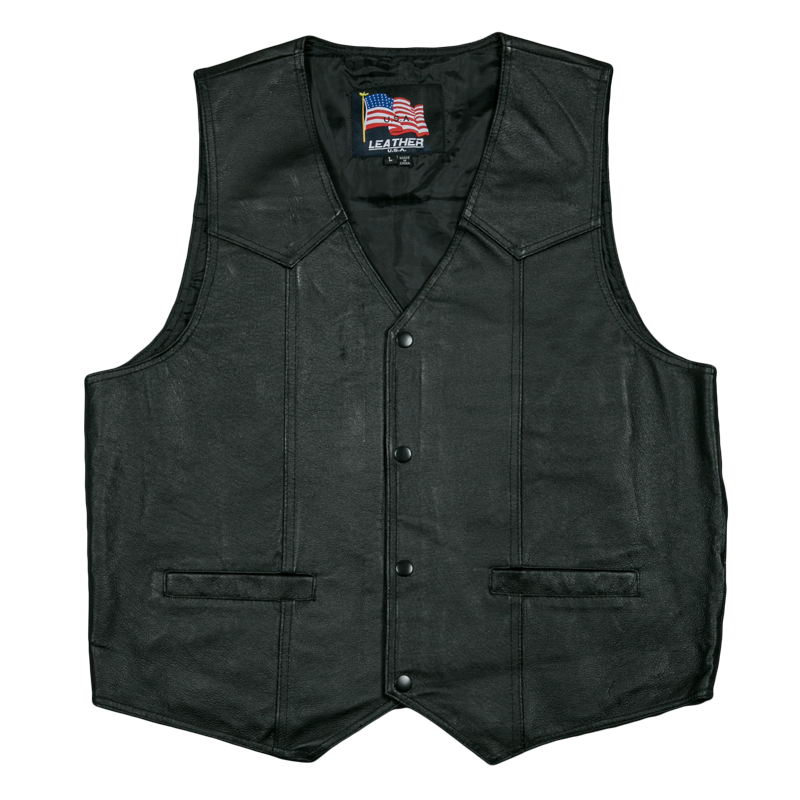 U.S. Air Force Leather Vest – view 2