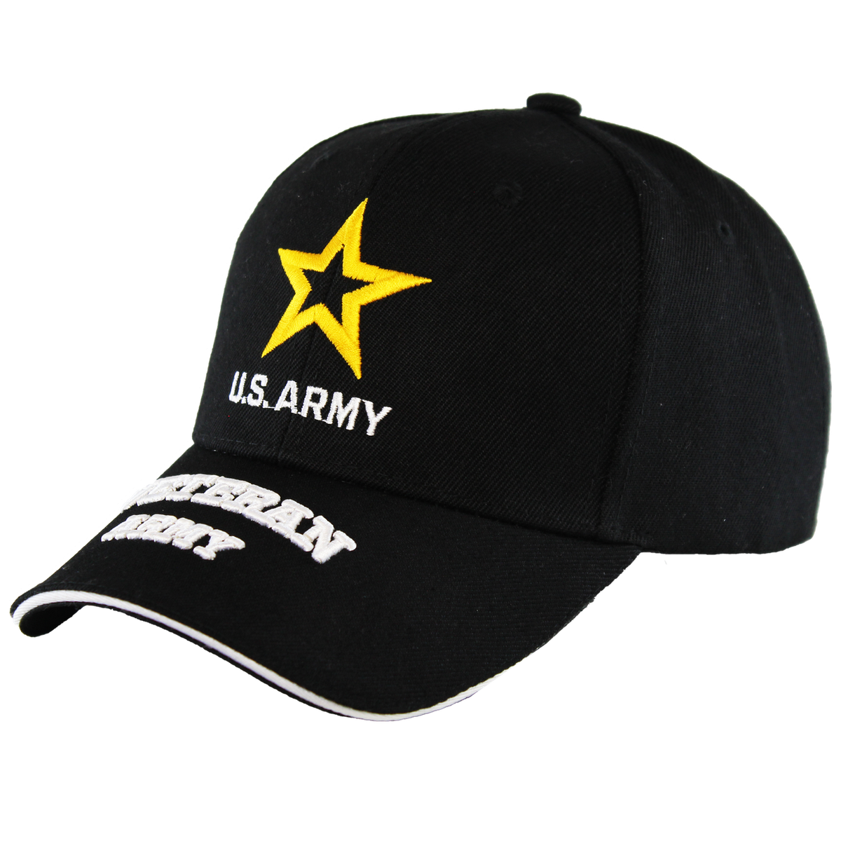 United States Army Veteran Black Cap – view 2