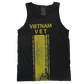Vietnam Veteran Patriotic Cotton Tank Top – view 1