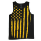 Vietnam Veteran American Flag Graphic Tank Top – view 1