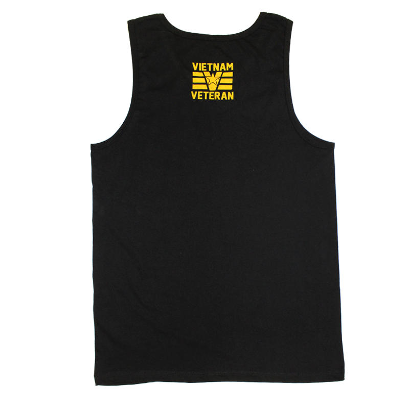 Vietnam Veteran American Flag Graphic Tank Top – view 2