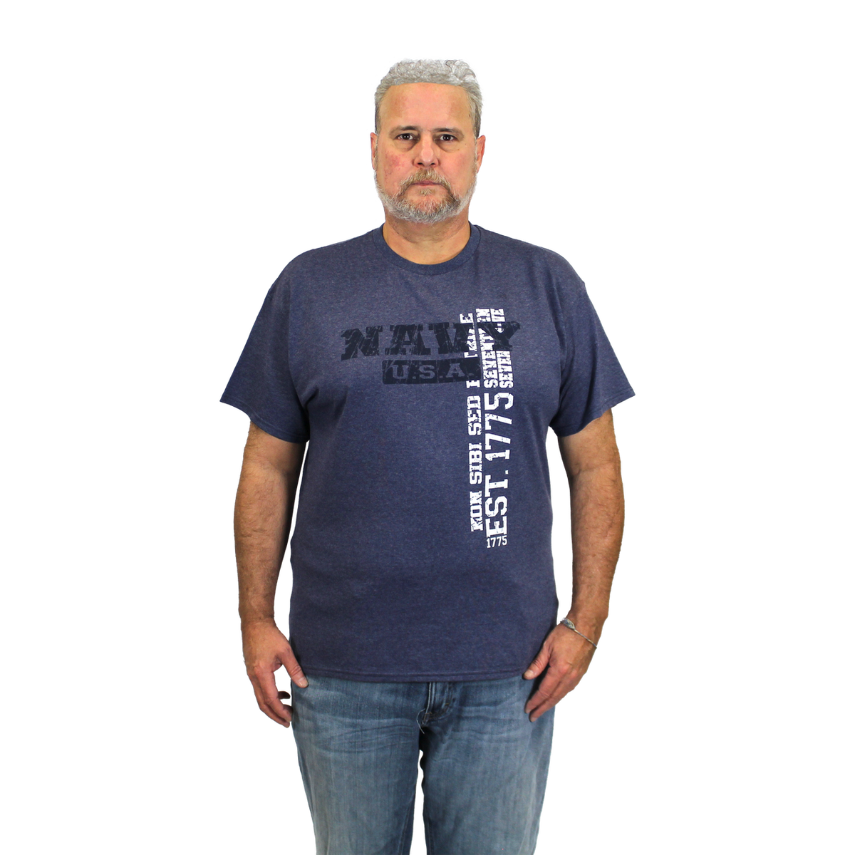 U.S. Navy Official Vintage Washed Cotton T-Shirt – view 1