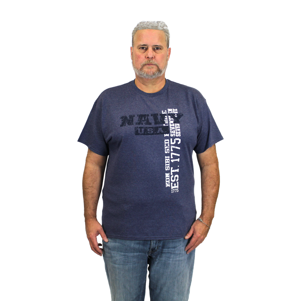 U.S. Navy Official Vintage Washed Cotton T-Shirt – view 1