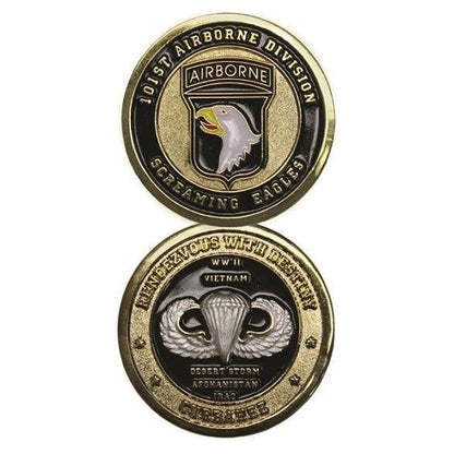 101st Airborne Division Challenge Coin - Military Republic