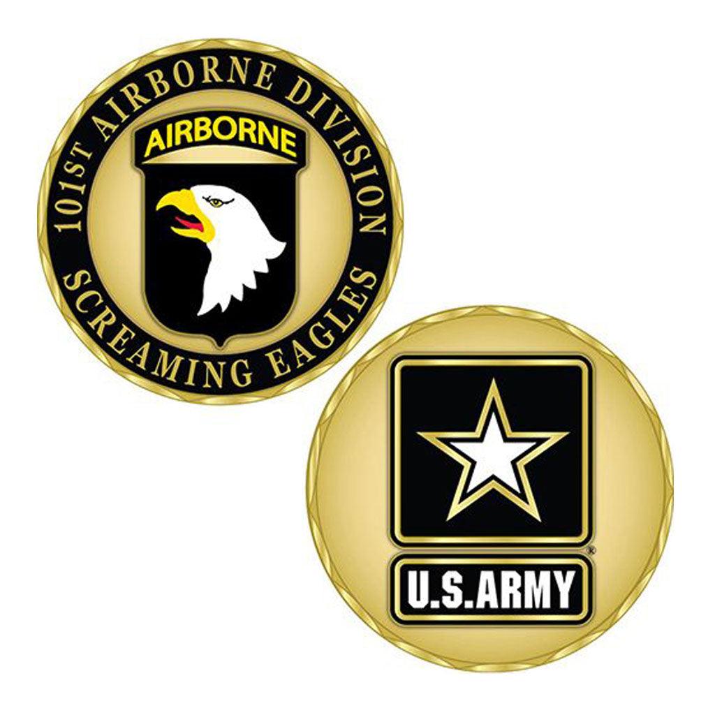 101st Airborne Division Army Challenge Coin - Military Republic