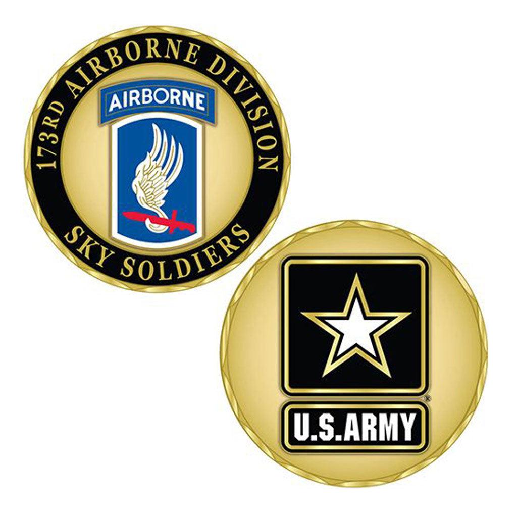 173rd Airborne Division Army Challenge Coin - Military Republic