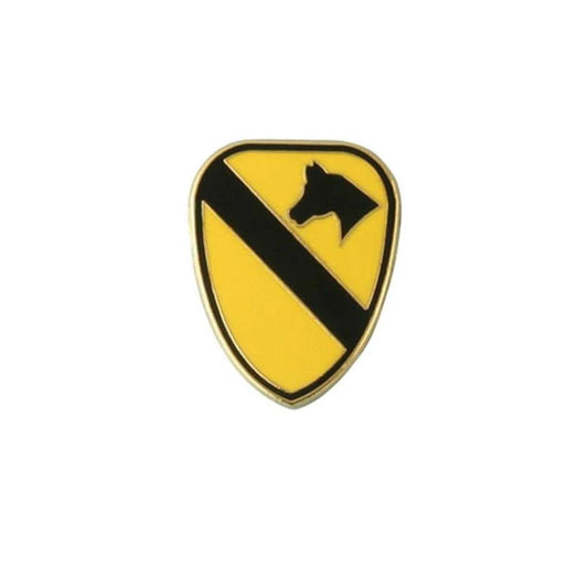 1st Cavalry Lapel Pin 5/8" - Military Republic