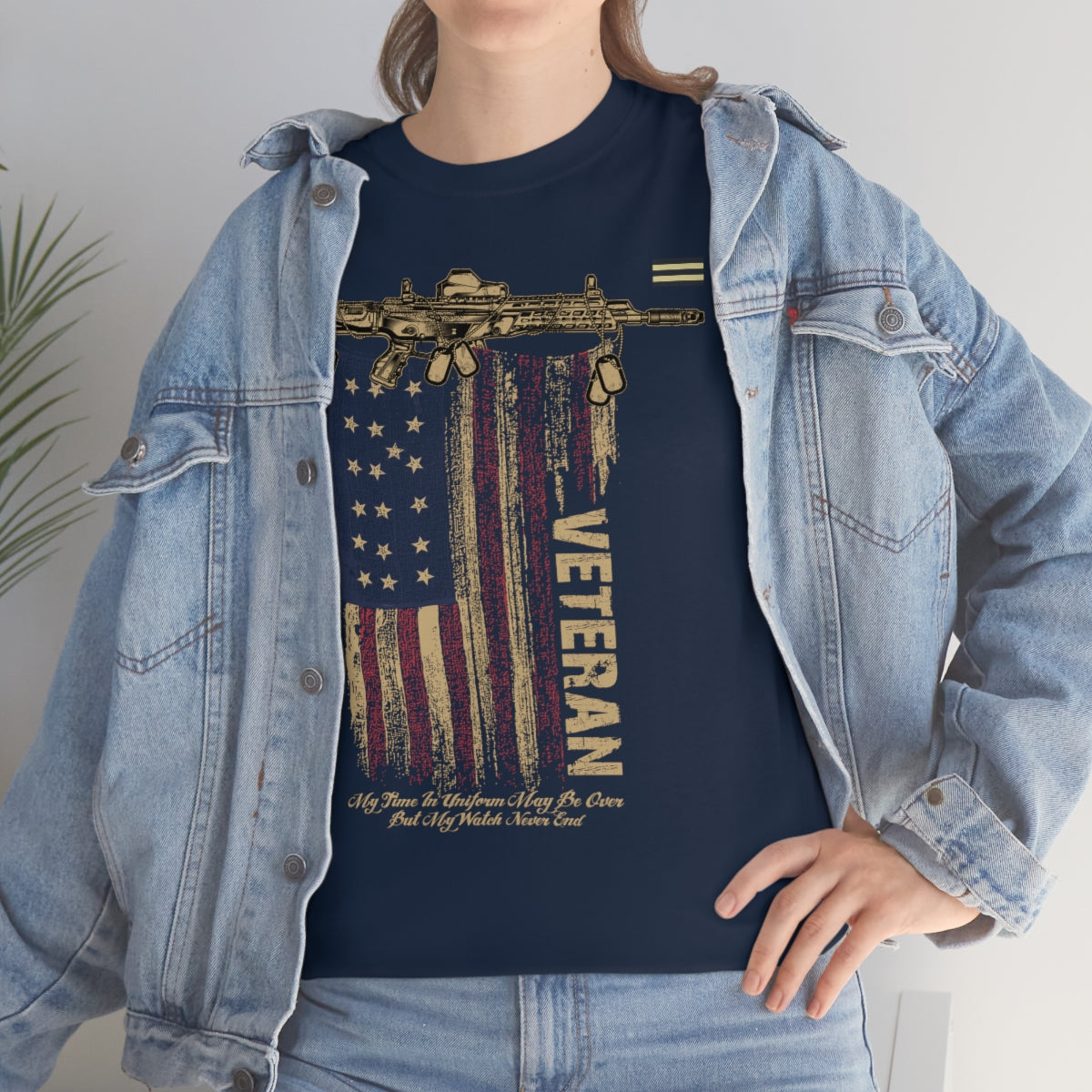 Patriotic US Flag Design T-shirt