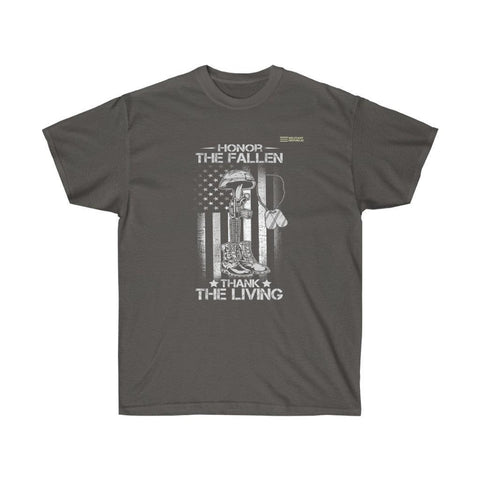 Honor The Fallen Thank The Living  - Veteran T-shirt - Military Republic