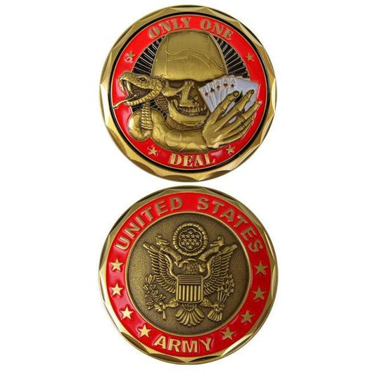 U.S. Army Only One Deal Challenge Coin - Military Republic