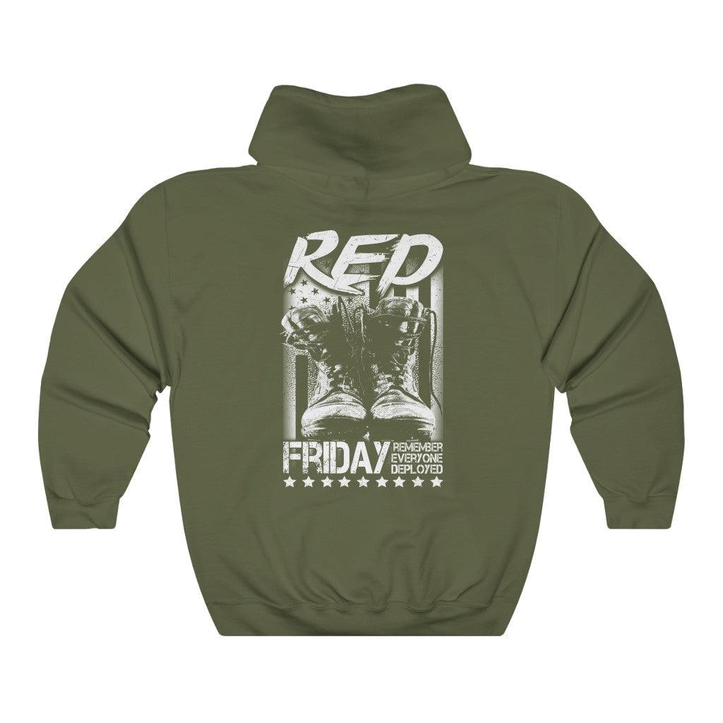 RED Friday Hoodie - Military Republic