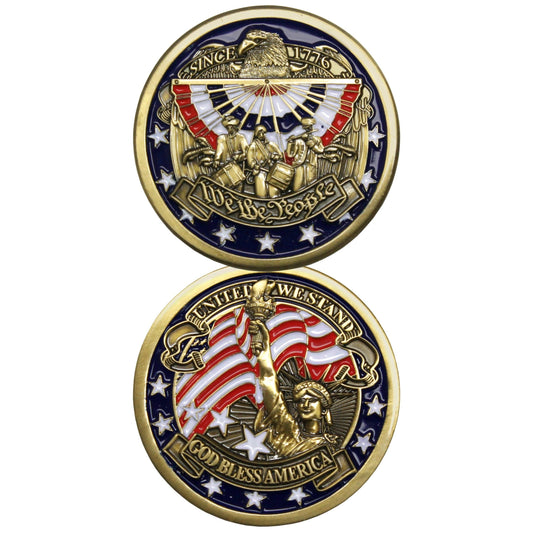 ''We The People'' Challenge Coin - Military Republic
