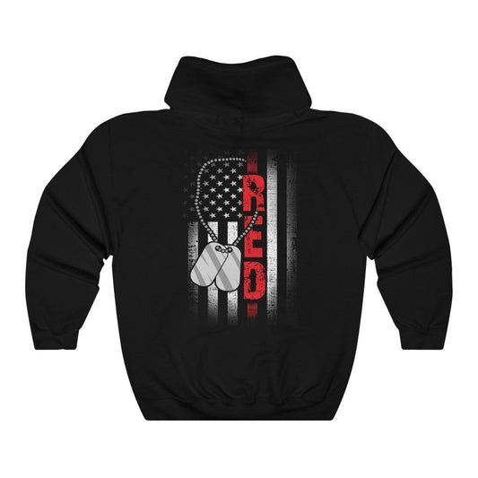 Remember Everyone Deployed Tag Hoodie - Military Republic