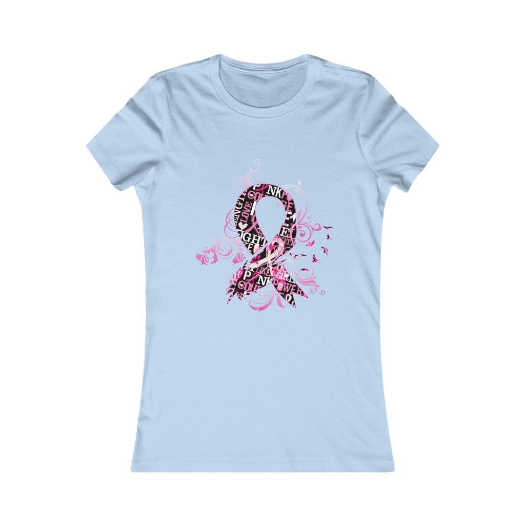 Breast Cancer Awareness - Pink Ribbon Symbol Of Hope T-shirt - Military Republic