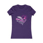 Breast Cancer Heart Of Hope Pink Ribbon  T-shirt - Military Republic