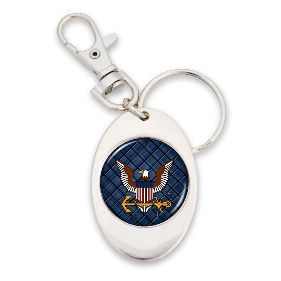 U.S. Navy Key Chain with Logo – Military Republic