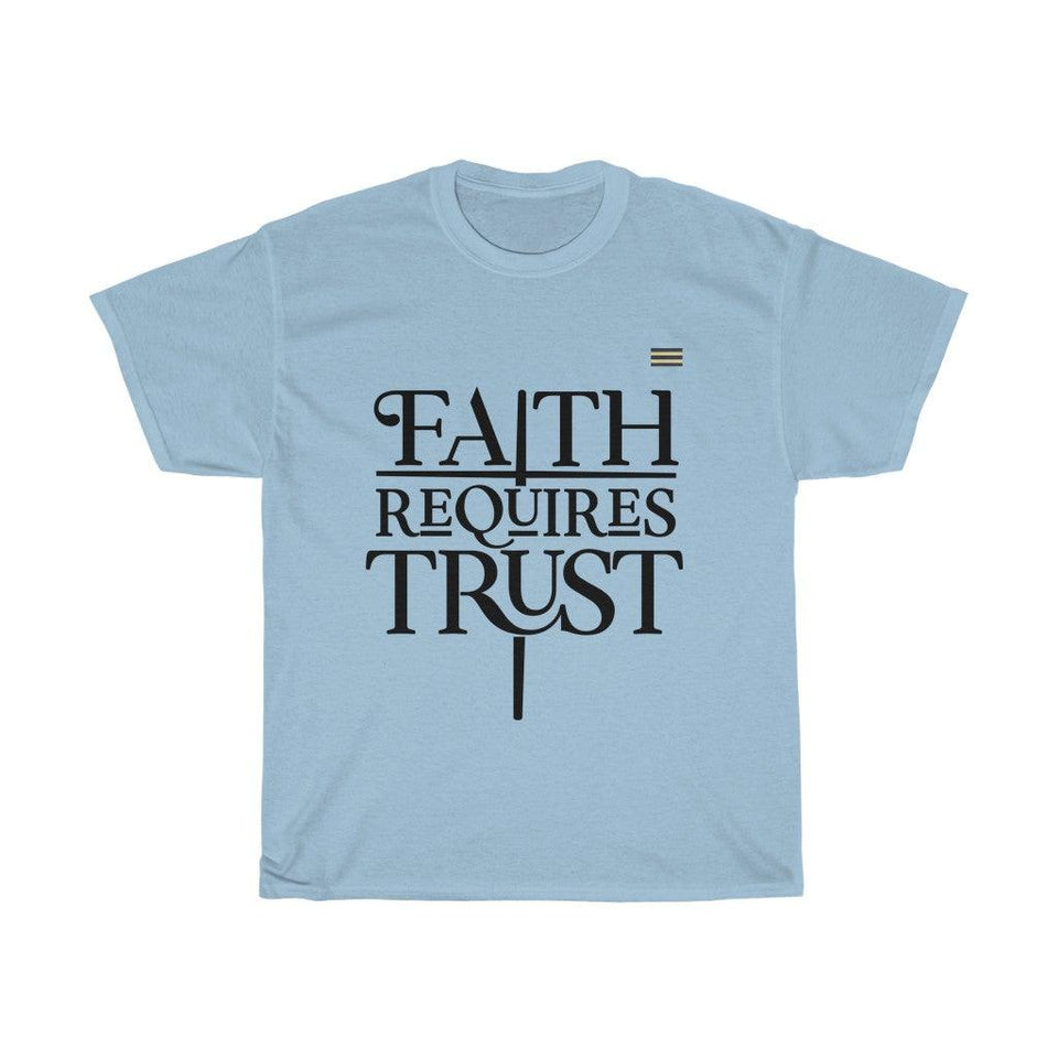 Faith Requires Trust Unisex T-shirt - Military Republic