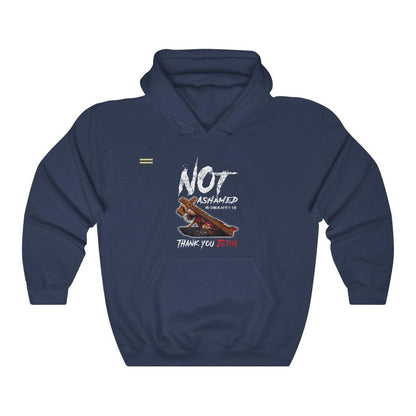 Not Ashamed of The Cross Unisex Hoodie - Military Republic