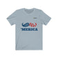 American Patriotic Moustache T-shirt - Military Republic