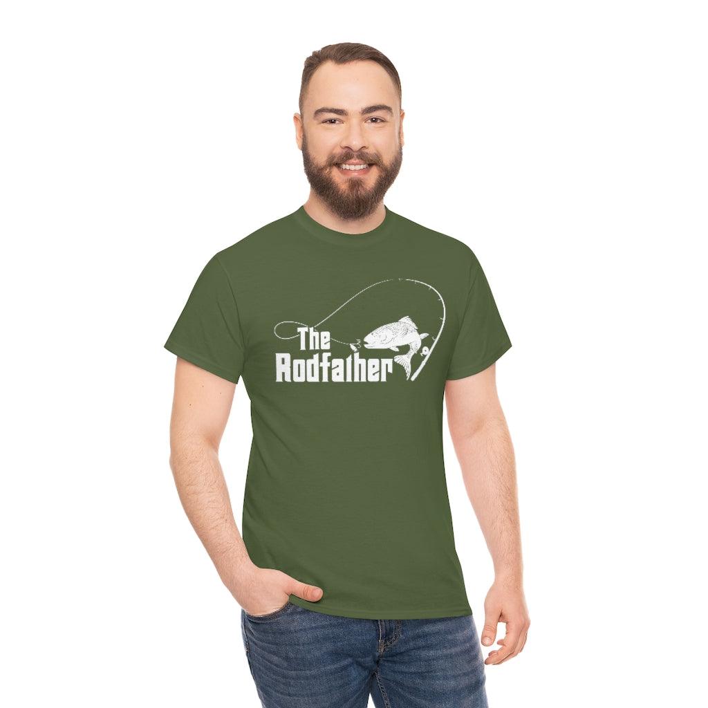 The Rodfather Fishing T-shirt - Military Republic