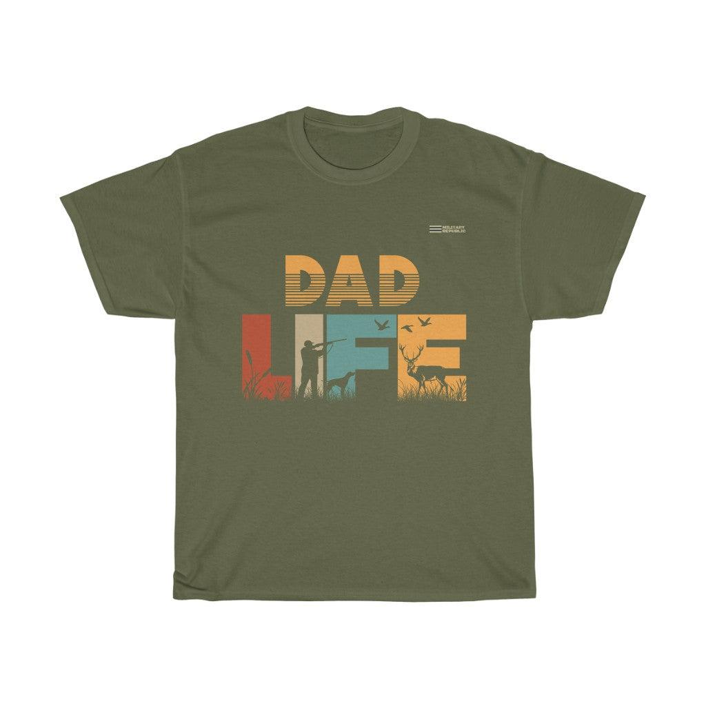 Dad Life - Awesome Hunting Dad T-shirt - Military Republic