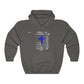 Blessed Are The Peace Makers Thin Blue Line Unisex Hoodie - Military Republic