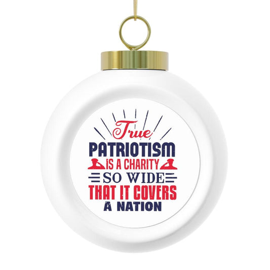 True Patriotism Ball Ornament - Military Republic