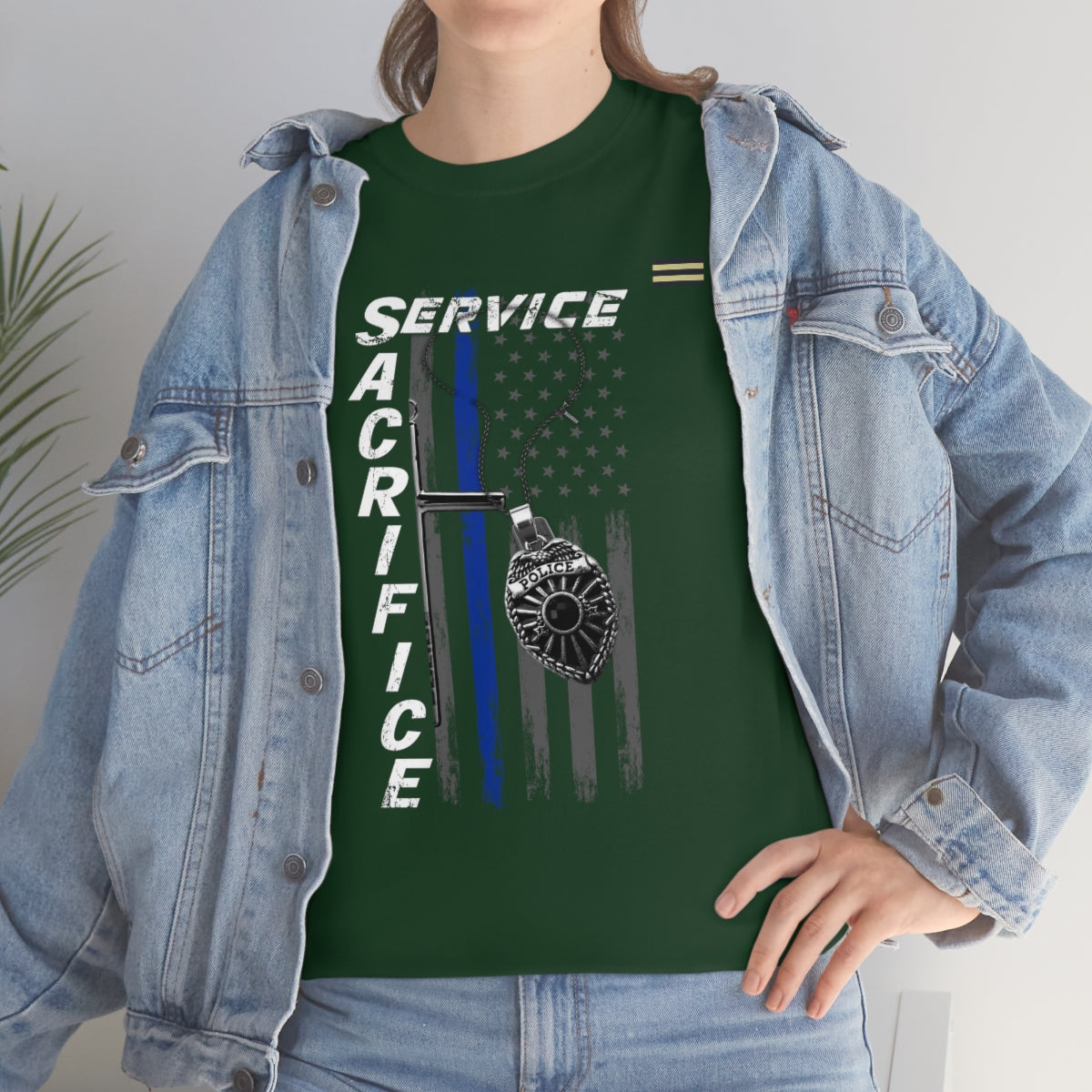 Service Sacrifice Law Enforcement T-shirt