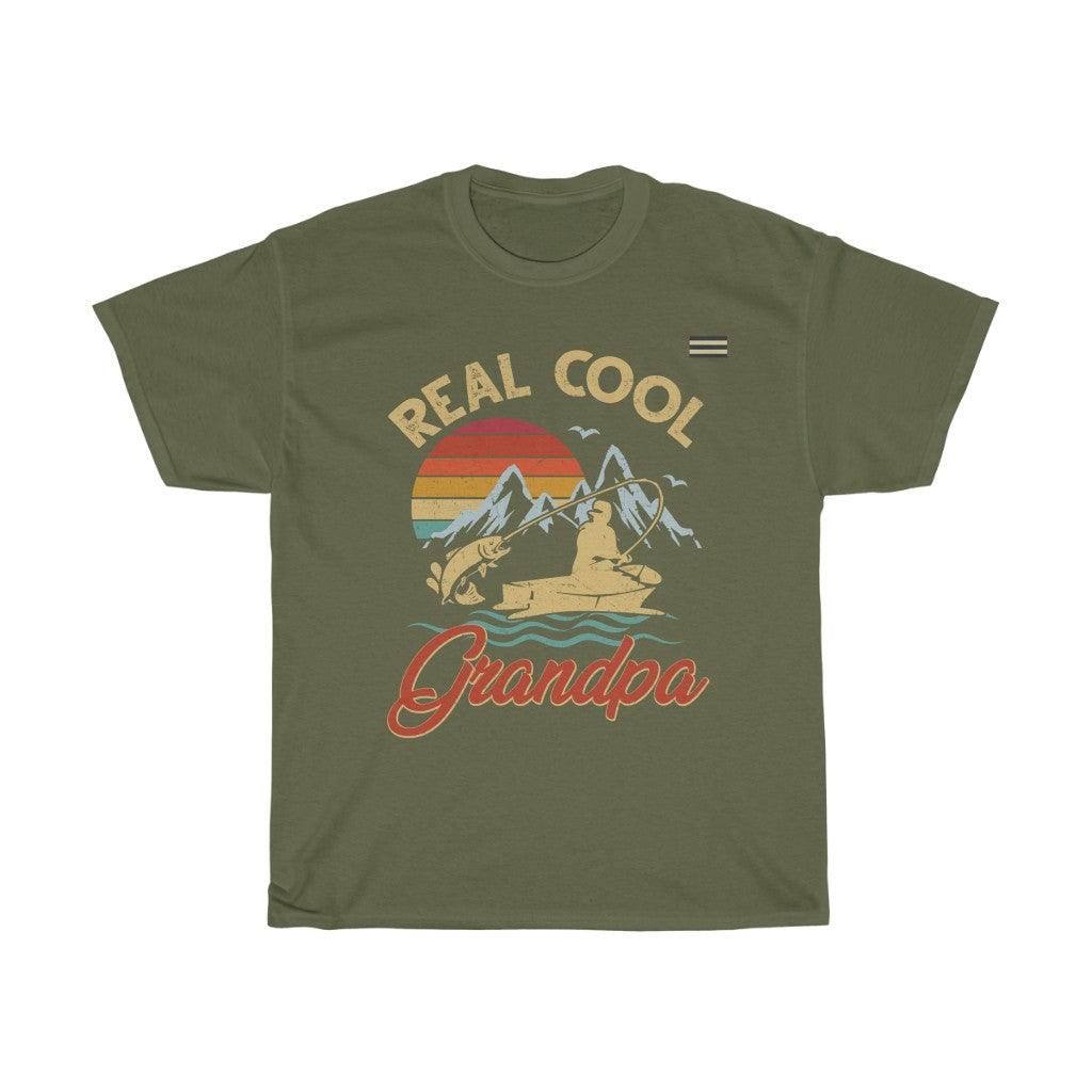 Real Cool Grandpa T-shirt - Military Republic