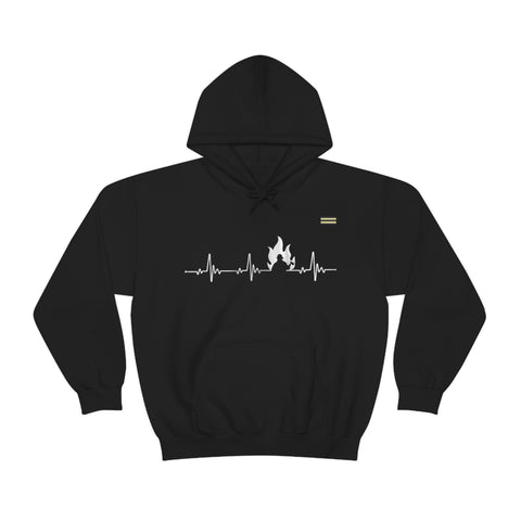 Firefighter Heartbeat is Different Hoodie