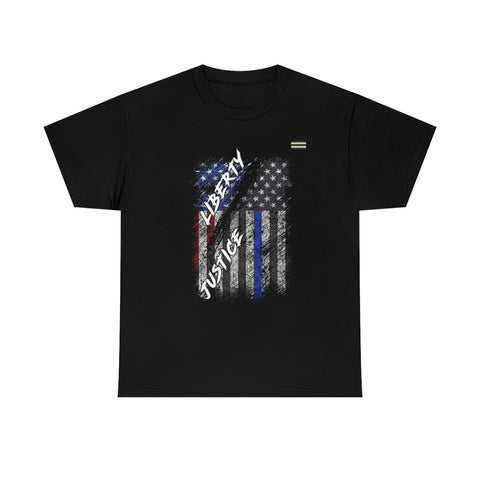 Liberty Justice Law Enforcement T-Shirt