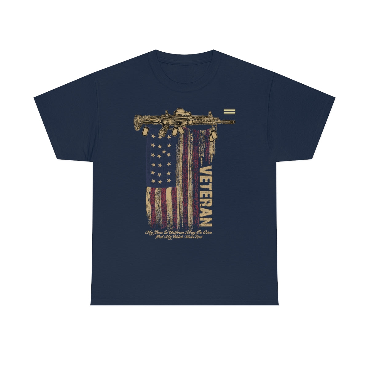 Patriotic US Flag Design T-shirt