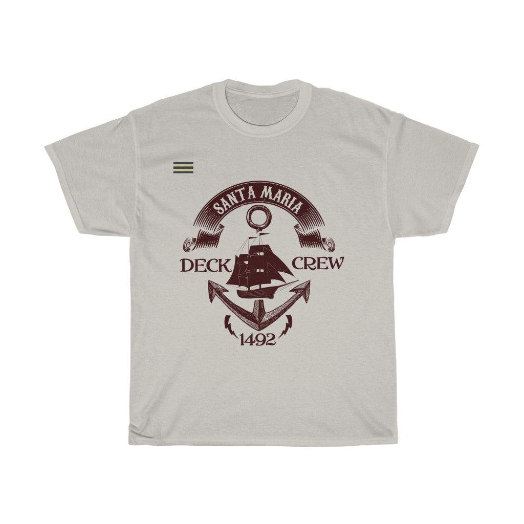 Sta Maria Deck Crew T-shirt - Military Republic