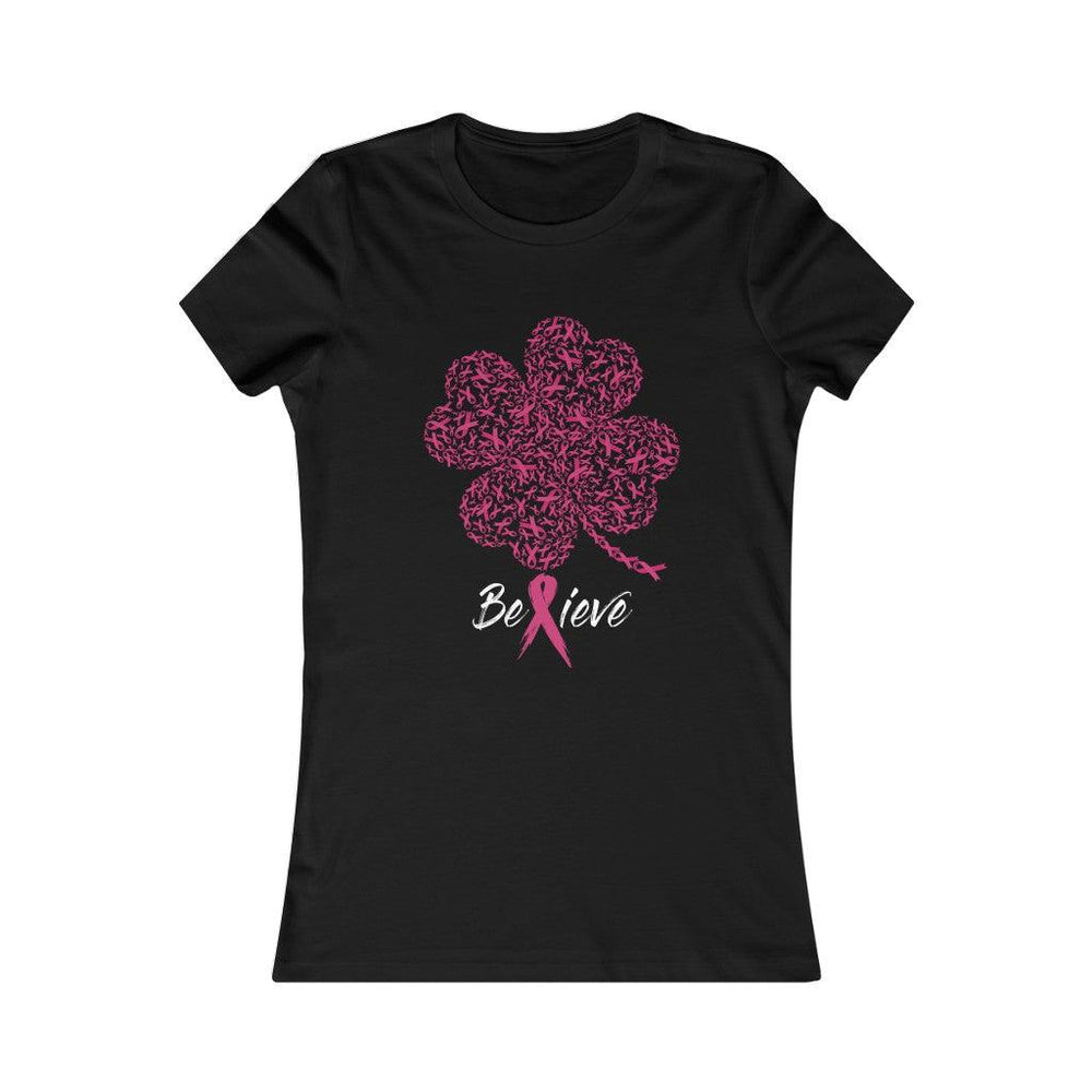 Believe - Breast Cancer Awareness  T-shirt - Military Republic