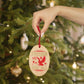 Freedom Lies In Being Bold Christmas Ornament - Military Republic