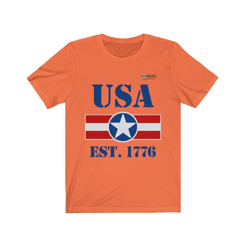 USA Established 1776 T-shirt - Military Republic