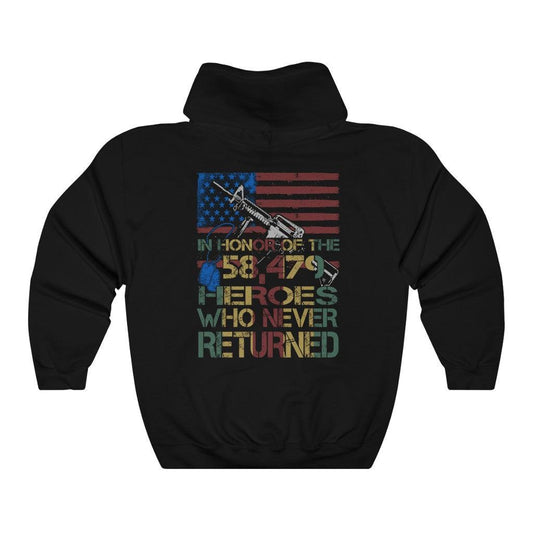 Honor Of The Vietnam Heroes Hoodie - Military Republic