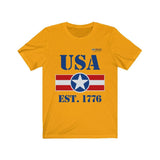 USA Established 1776 T-shirt - Military Republic