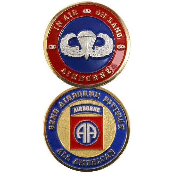 82nd Airborne Division Challenge Coin - Military Republic