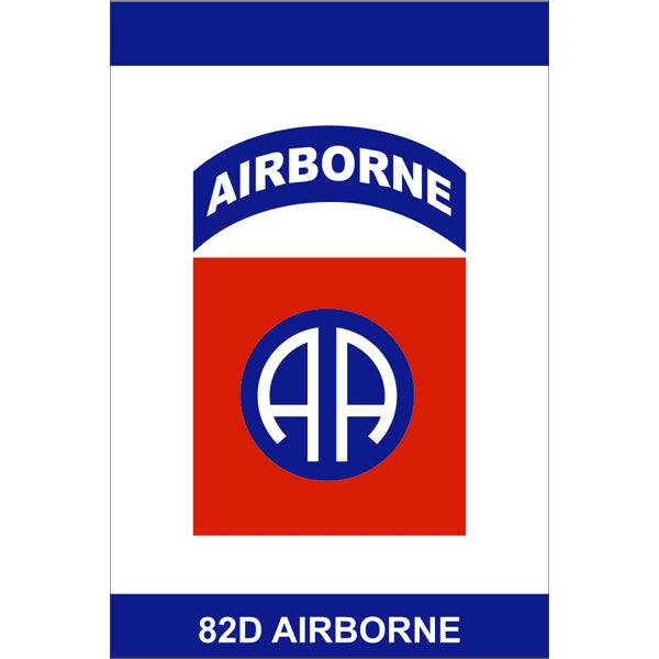 82nd AIRBORNE TAB AA Flag Service Garden Banner/Flag - Military Republic