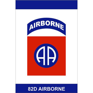 82nd AIRBORNE TAB AA Flag Service Garden Banner/Flag - Military Republic