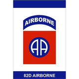 82nd AIRBORNE TAB AA Flag Service Garden Banner/Flag - Military Republic