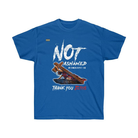 Not Ashamed of The Cross T-shirt - Military Republic