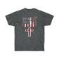 Soldier of God USA Flag & Cross T-shirt - Military Republic
