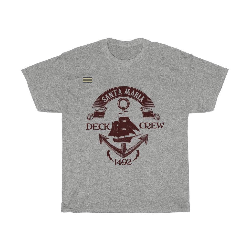 Sta Maria Deck Crew T-shirt - Military Republic