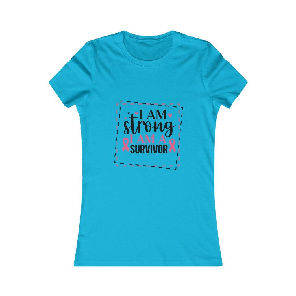 I 'am Strong, I 'am A Survivor T-shirt - Military Republic