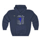 Blessed Are The Peace Makers Thin Blue Line Unisex Hoodie - Military Republic